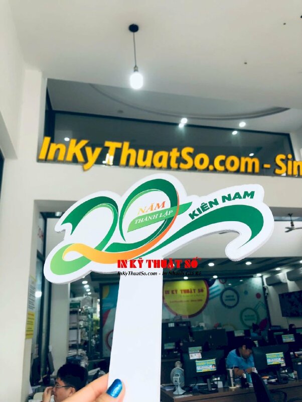 In hashtag cầm tay kỷ niệm thành lập công ty - INKTS2722