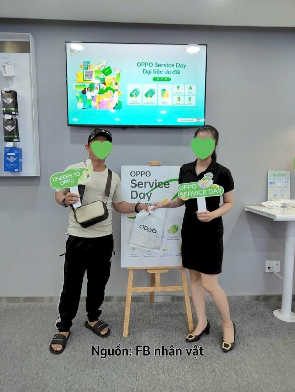 In hashtag cầm tay sự kiện Service Day nhãn hàng điện thoại smartphone - INKTS2721