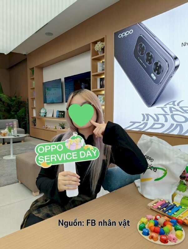 In hashtag cầm tay sự kiện Service Day nhãn hàng điện thoại smartphone - INKTS2721