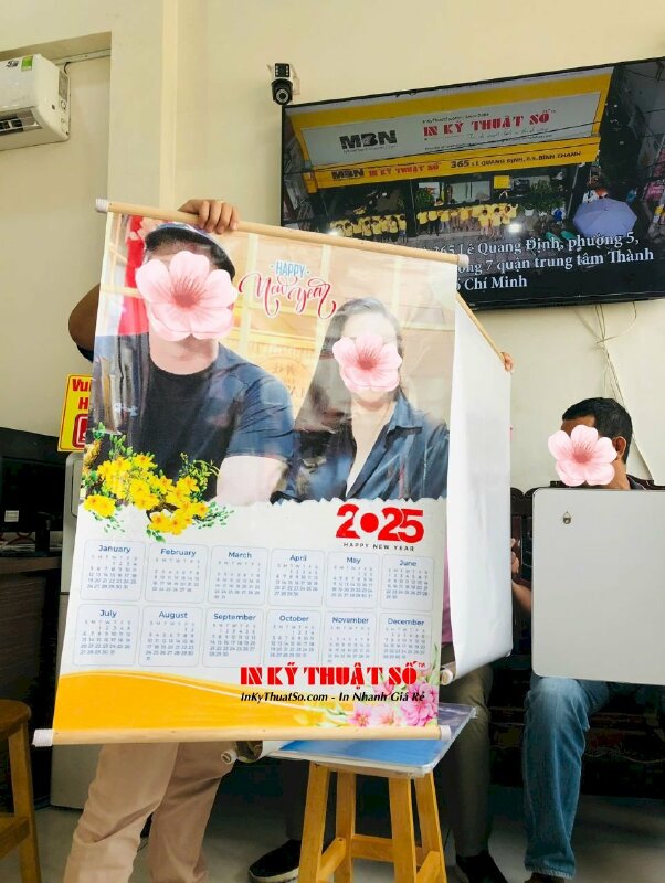 In lịch khổ lớn vợ chồng - In Kỹ Thuật Số Since 2006 - Ảnh: 3