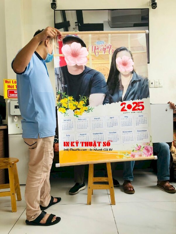 In lịch khổ lớn vợ chồng - In Kỹ Thuật Số Since 2006 - Ảnh: 4