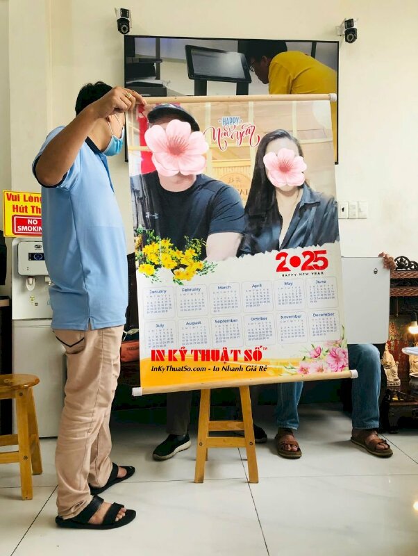 In lịch khổ lớn vợ chồng - In Kỹ Thuật Số Since 2006 - Ảnh: 1