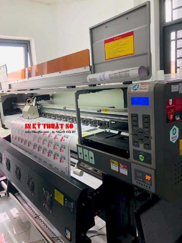 Máy in Decal tem nhãn tại In Kỹ Thuật Số Since 2006