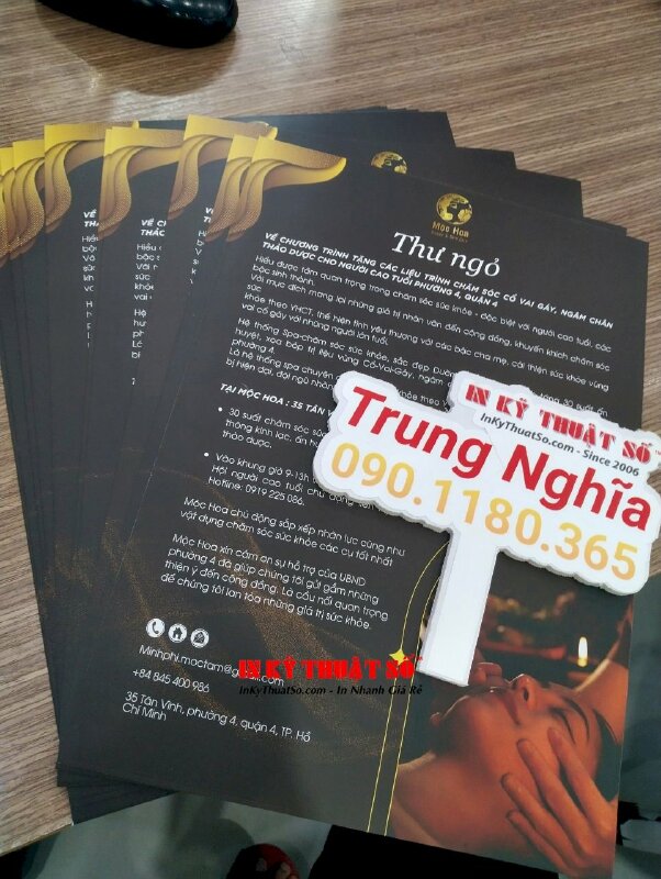 In thư ngỏ sự kiện, thư ngỏ gửi khách hàng - INKTS666