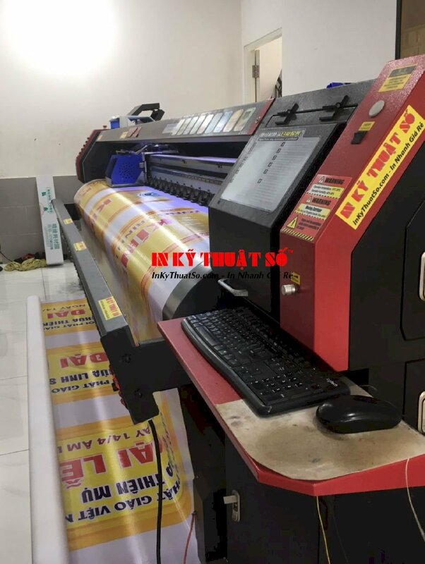 In banner Kính Mừng Đại Lễ Phật Đản, băng rôn Phật Đản bạt hiflex - INKTS3105