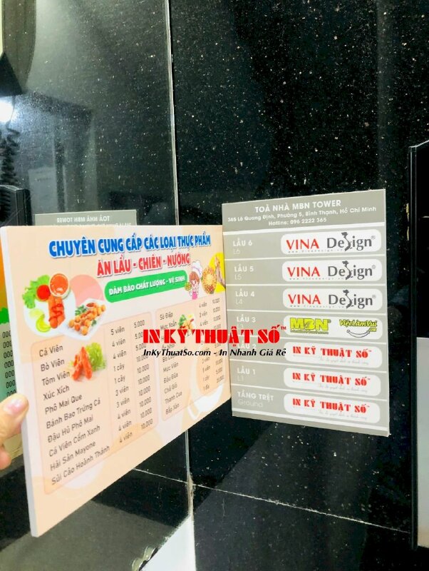 In menu cầm tay quán ăn vặt trà sữa, menu Format khổ A4 nhỏ gọn, cán màng mờ chống thấm, bồi format cứng cáp - INKTS3102