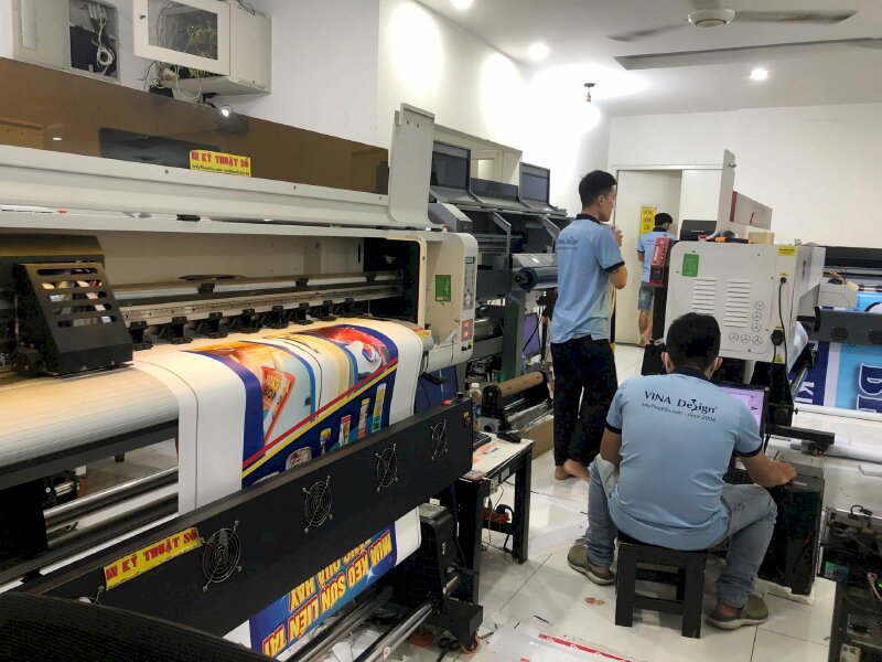 Quy trình in phun - InKyThuatSo