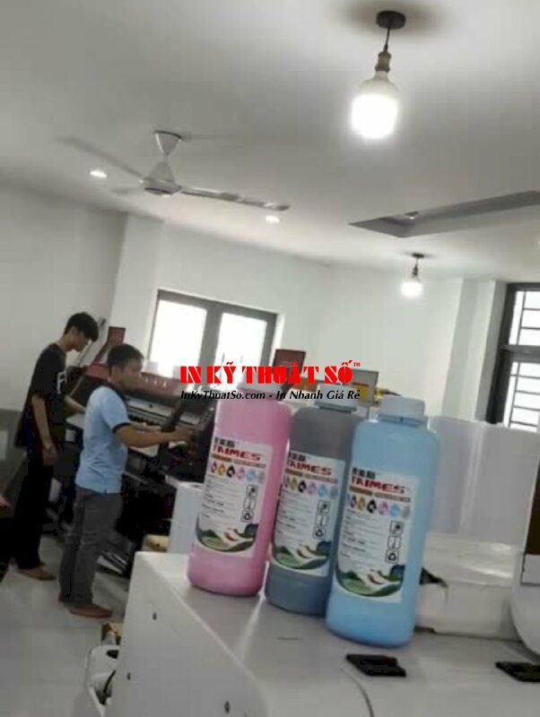 Mực dầu dùng cho máy in phun màu - InKyThuatSo