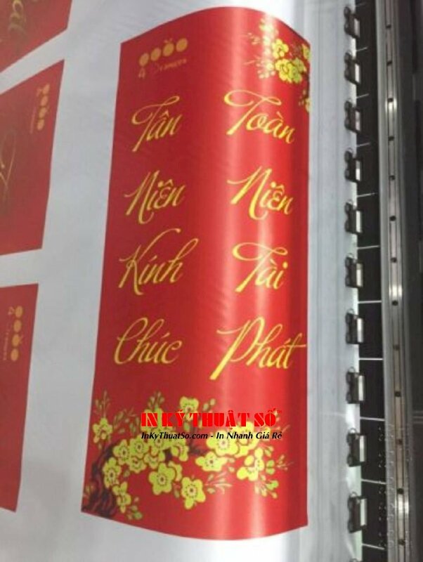 In câu liễn, câu đối Silk - INKTS149