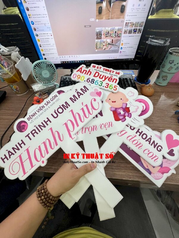 In hashtag cầm tay bệnh viện Sài Gòn Hành Trình Ươm Mầm Hạnh Phúc - INKTS490