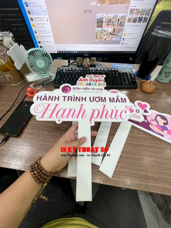 In hashtag cầm tay bệnh viện Sài Gòn Hành Trình Ươm Mầm Hạnh Phúc - INKTS490