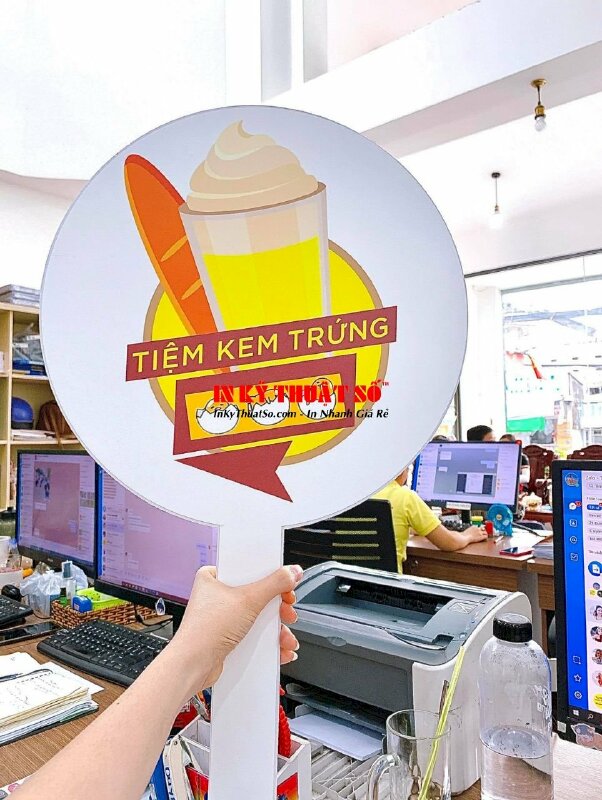 In hashtag cầm tay check in khai trương tiệm kem trứng - INKTS450