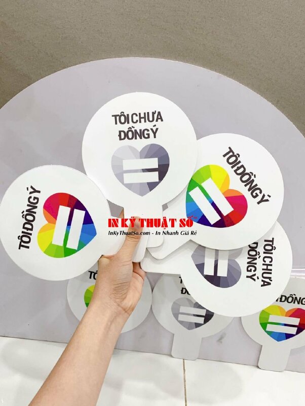 In hashtag cầm tay chiến dịch tôi đồng ý LGBT - INKTS449