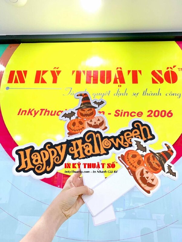 In hashtag cầm tay Halloween - INKTS447