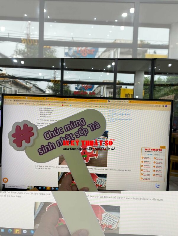In hashtag cầm tay sinh nhật sếp - hashtag chúc mừng sinh nhật sếp - INKTS458