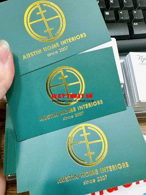 In name card ép kim, in card ép kim, name card CEO Chief Executive Officer - INKTS692