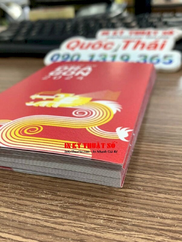In thiệp chúc mừng năm mới bằng tiếng Anh, in thiệp Tết giấy mỹ thuật K04 Koehler - INKTS1164