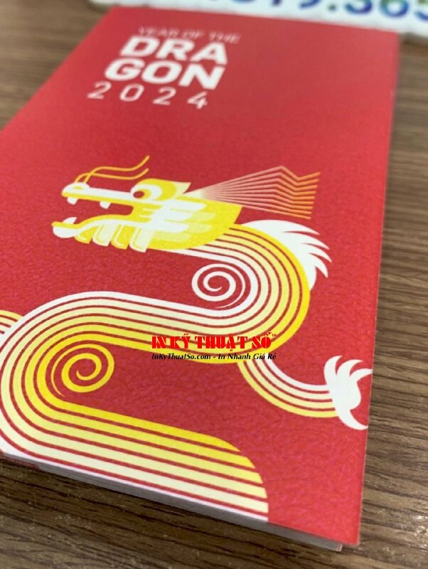 In thiệp chúc mừng năm mới bằng tiếng Anh, in thiệp Tết giấy mỹ thuật K04 Koehler - INKTS1164