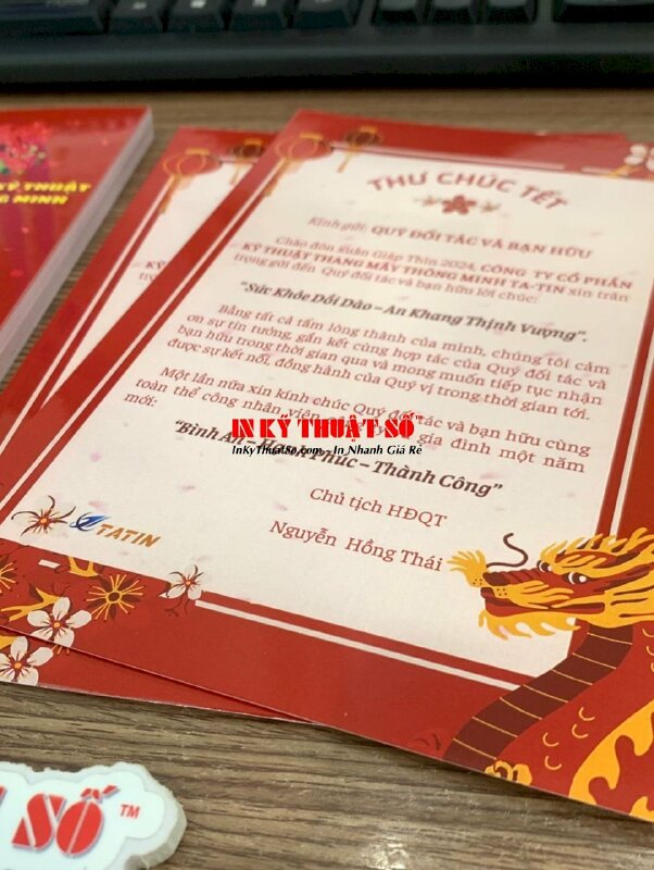 In thư chúc Tết gửi quý đối tác và bạn hữu - INKTS1163