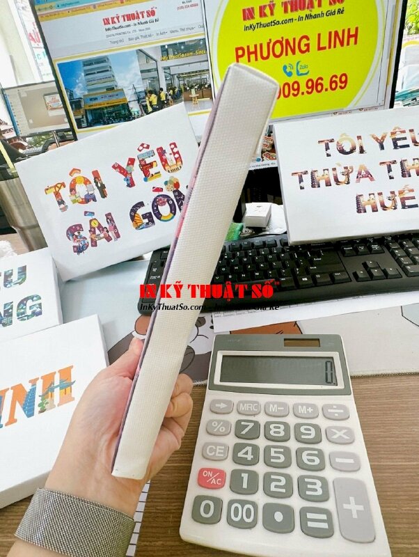 In tranh Canvas chữ nghệ thuật đóng khung gỗ không viền size nhỏ - INKTS394