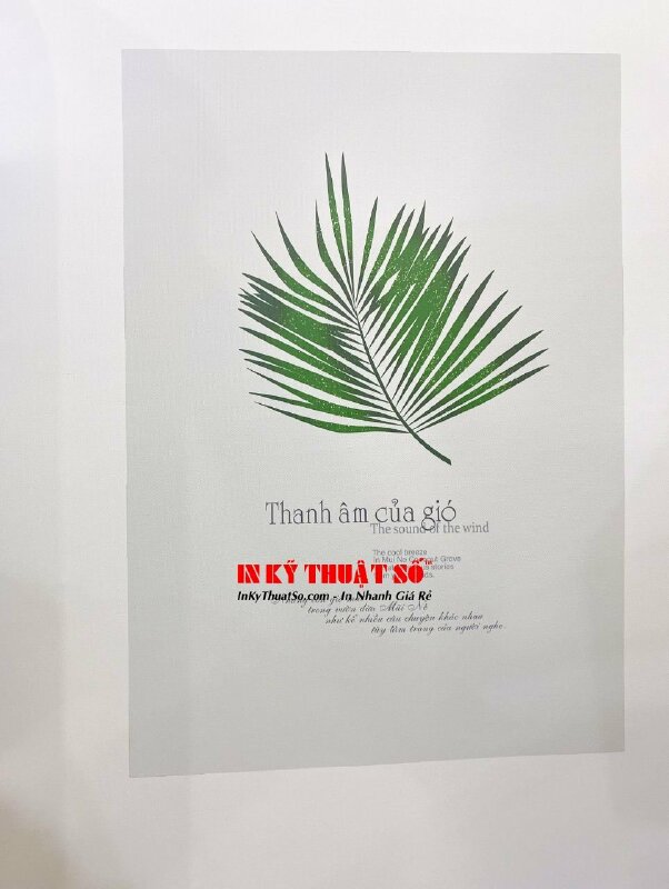 In tranh Canvas dầu mờ - INKTS398