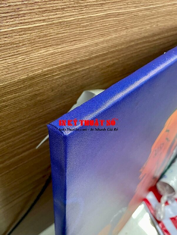 In tranh trừu tượng cô gái, tranh Canvas trừu tượng treo tường - INKTS580