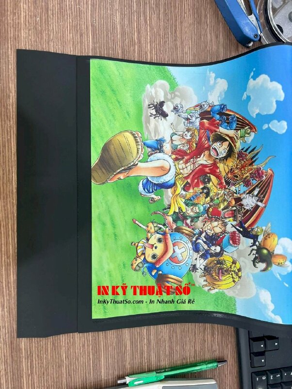 In UV trên simili hình One Piece theo yêu cầu - INKTS249