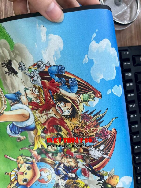 In UV trên simili hình One Piece theo yêu cầu - INKTS249