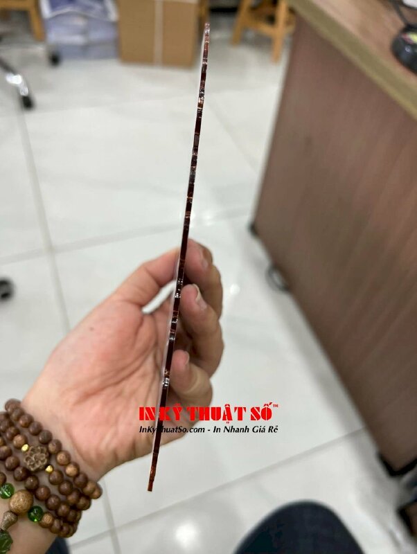 Thiệp cưới in UV lên gương - INKTS231