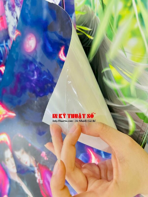 In ảnh dán tường theo yêu cầu, tranh in dán tường cặp đôi ngôn tình - INKTS877