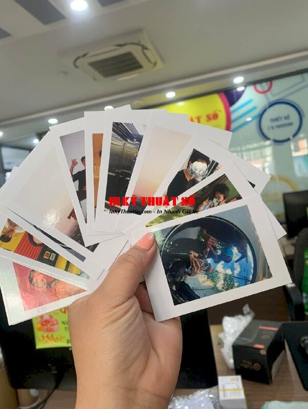 In ảnh polaroid Bình Thạnh, in ảnh giấy B300gsm cán bóng - INKTS3279
