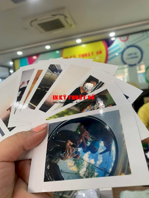 In ảnh polaroid Bình Thạnh, in ảnh giấy B300gsm cán bóng - INKTS3279