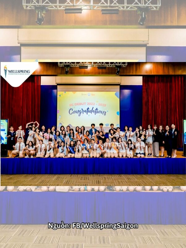 In băng đeo chéo chức danh Hội đồng Học sinh Trường Phổ thông Song ngữ Quốc tế - INKTS860