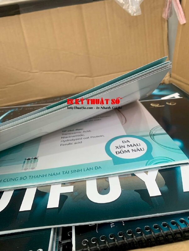 In Catalogue sản phẩm chăm sóc da cho đại lý, nhà phân phối, team sale online - INKTS776