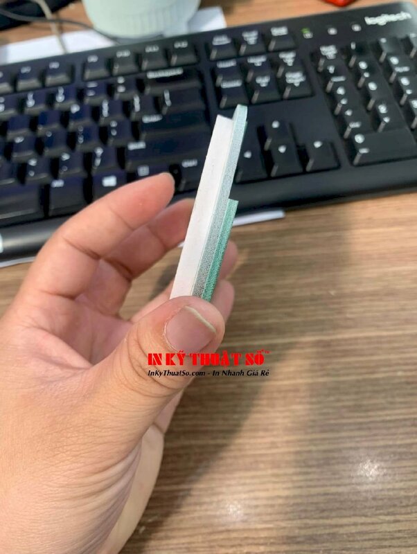 In chữ lên Mica tròn làm bảng xoay Tình trạng thiết bị dạng nút xoay 4 trạng thái vận hành, niêm phong, chờ liệu, xem xét, in song ngữ Việt Trung - INKTS940