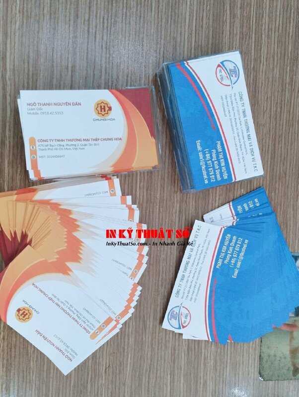In name card giám đốc, trưởng phòng kinh doanh, name card giấy mỹ thuật k02 - INKTS687