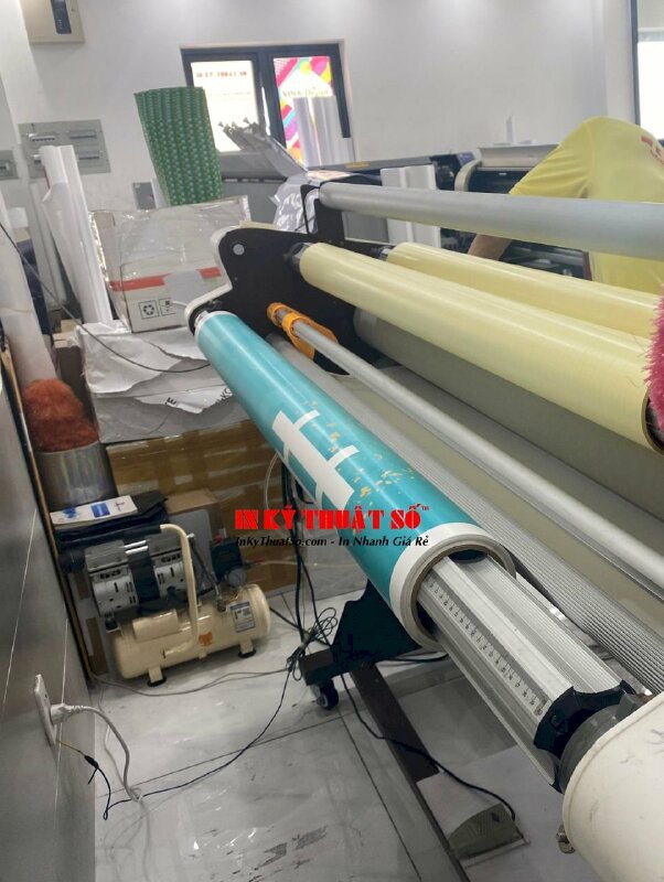 In PP khổ lớn cán mờ làm hình trang trí tiệc cưới - INKTS319