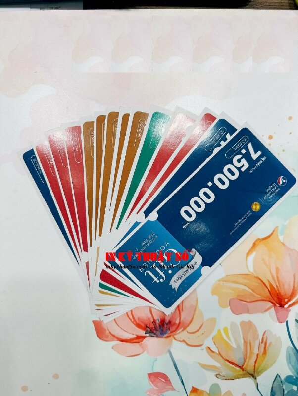 In voucher phiếu quà tặng cho bệnh viện quốc tế - INKTS1159
