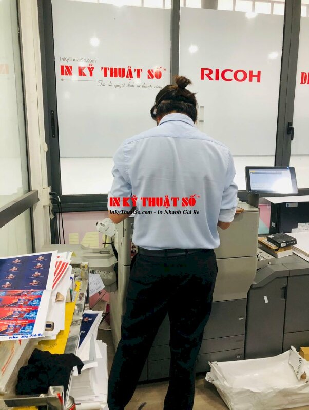 In Kỹ Thuật Số Since 2006 trang bị thêm Máy in công nghiệp kỹ thuật số màu Ricoh