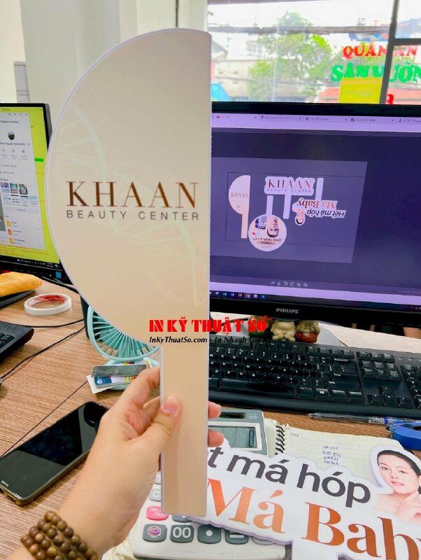 Hashtag cầm tay khai trương spa, thẩm mỹ viện - INKTS486