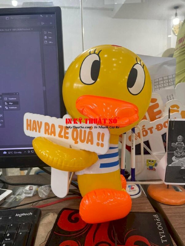 In ấn hashtag cầm tay Hay Ra Zẻ Quá, hashtag CHÊ - INKTS470