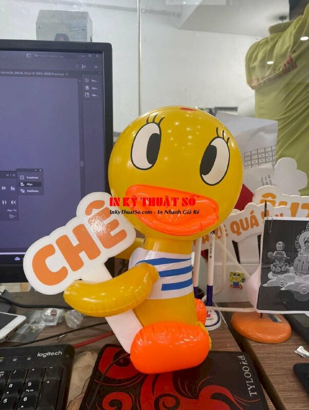 In ấn hashtag cầm tay Hay Ra Zẻ Quá, hashtag CHÊ - INKTS470