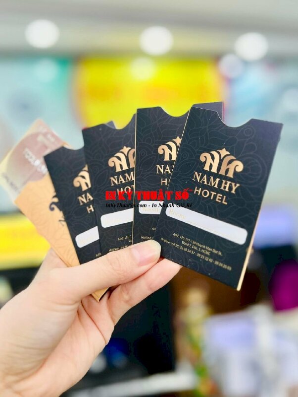 In bìa kẹp thẻ từ, bao giấy đựng thẻ nhựa - INKTS248
