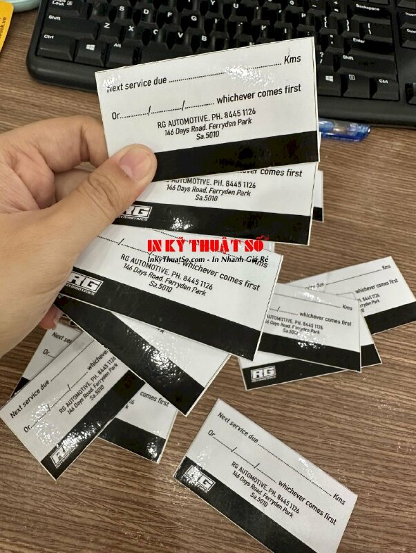 In decal 2 mặt dán kính - INKTS285