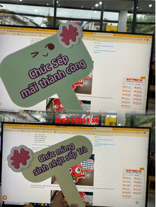 In hashtag cầm tay chúc sếp mãi thành công - hashtag tăng lương sếp ơi - INKTS459