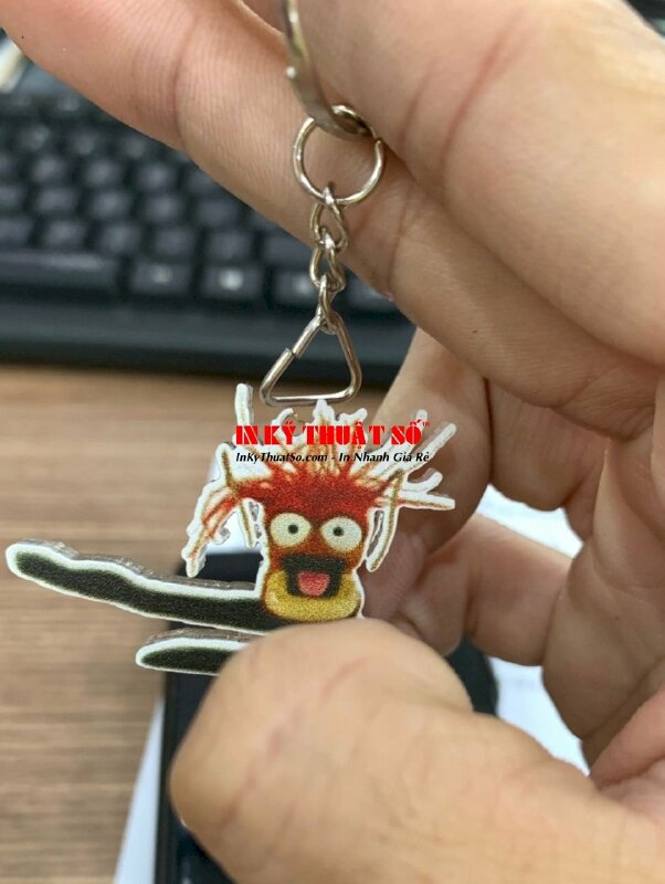 In móc chìa khóa Mica nhân vật Pepe the King Prawn, Twisted Wonderland - INKTS1049