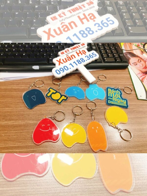 In móc khóa mica theo yêu cầu - INKTS554