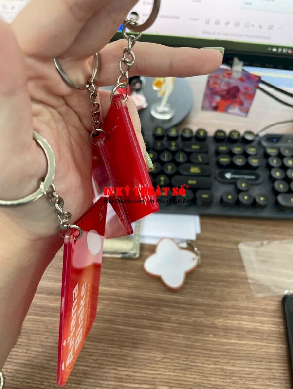 In móc khóa Mica trong làm đồ án tốt nghiệp - INKTS3303