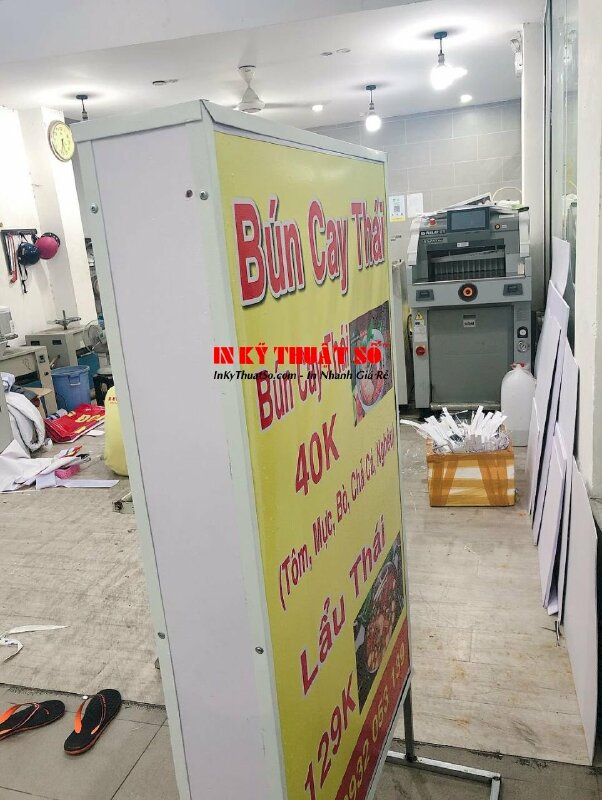 Làm bảng hiệu hộp đèn quán bún cay Thái, lẩu Thái - INKTS1174