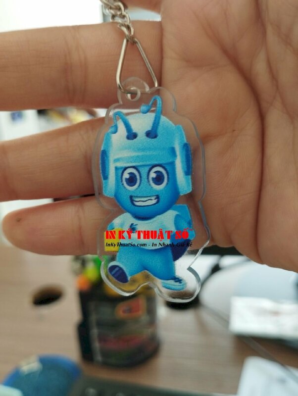 Móc khoá mica in hình theo yêu cầu - INKTS360